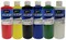 Sax Versatemp Liquid Tempera Paint, 1 Pint Bottles, Assorted Colors, Set of 6